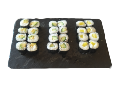 M17A.. Menu maki végétarien